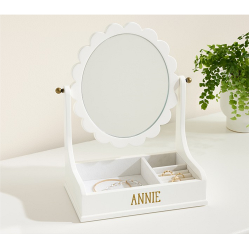 Potterybarn Penny Tabletop Storage Mirror