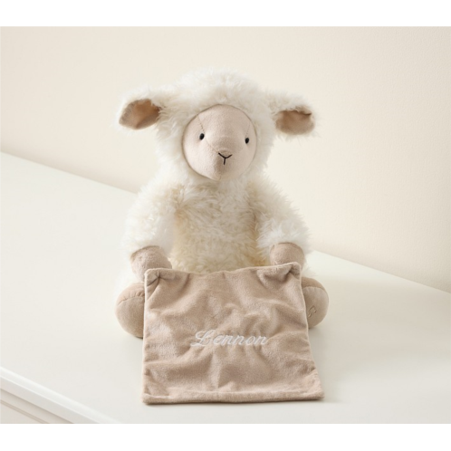Potterybarn Lamb Peek-A-Boo Blanket Plush