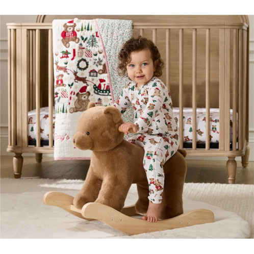 Potterybarn Teddy Bear Plush Rocker