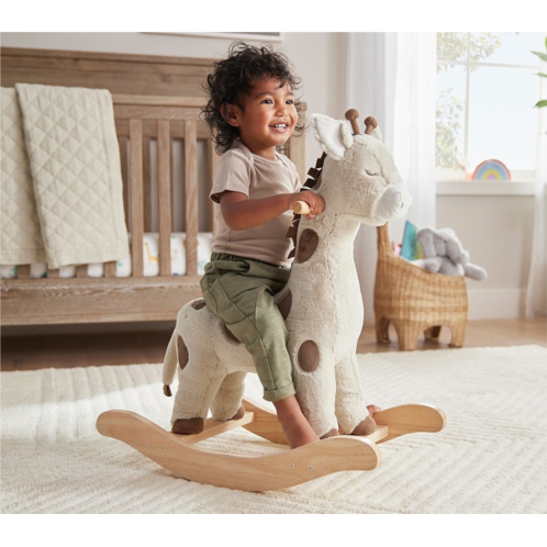 Potterybarn Giraffe Critter Plush Nursery Rocker