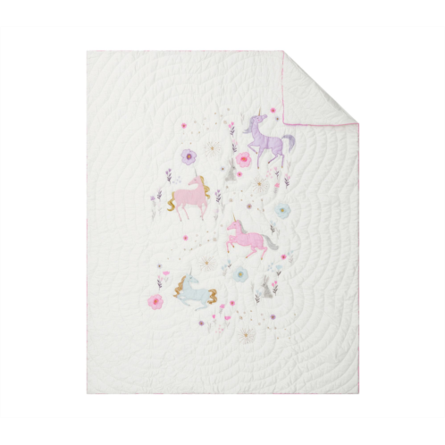 Potterybarn Mystical Unicorn Quilt & Shams
