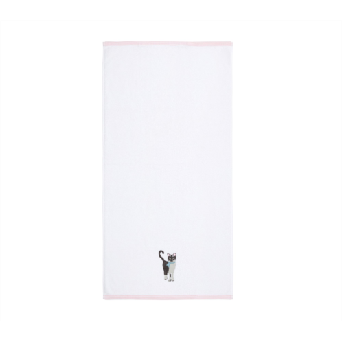 Potterybarn Salty Cat Bath Towels