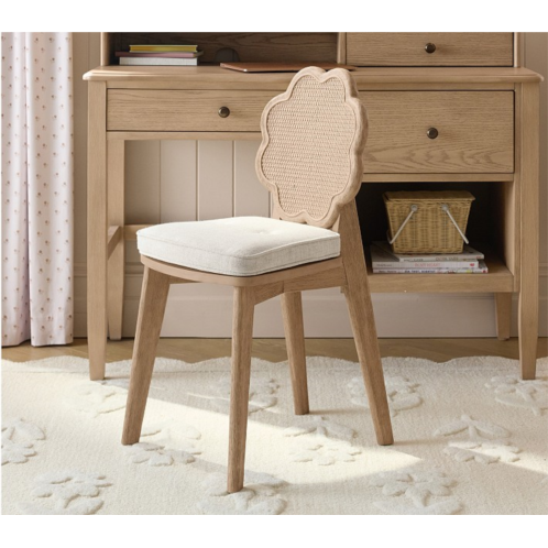 Potterybarn Rylee Cru Caned Desk Chair