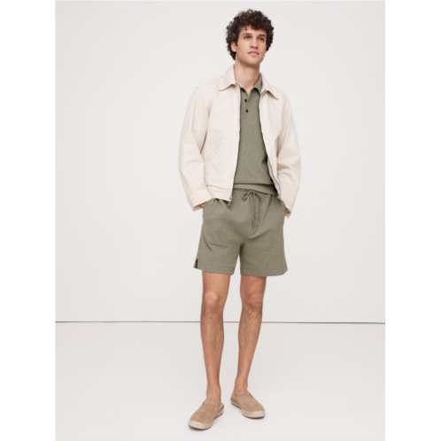 Bananarepublic 6 Waffle-Knit Pull-On Short