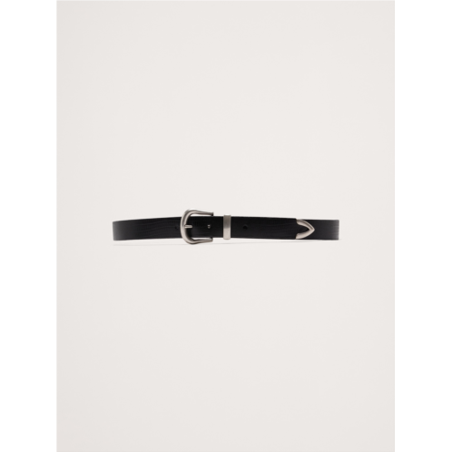 Bananarepublic Embossed Leather Western Belt