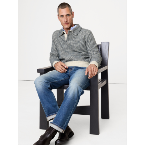 Bananarepublic Herringbone Sweater Polo