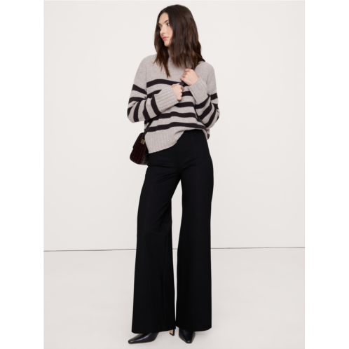 Bananarepublic High-Rise Wide-Leg Everywhere Ponte Pull-On Pant