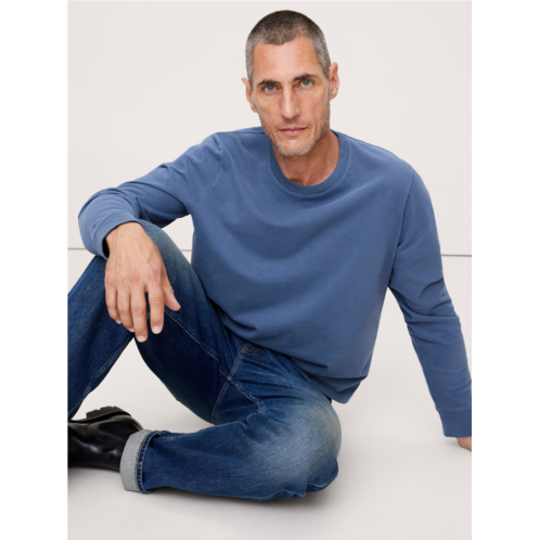 Bananarepublic Sun-Faded Heavyweight Soft Cotton T-Shirt