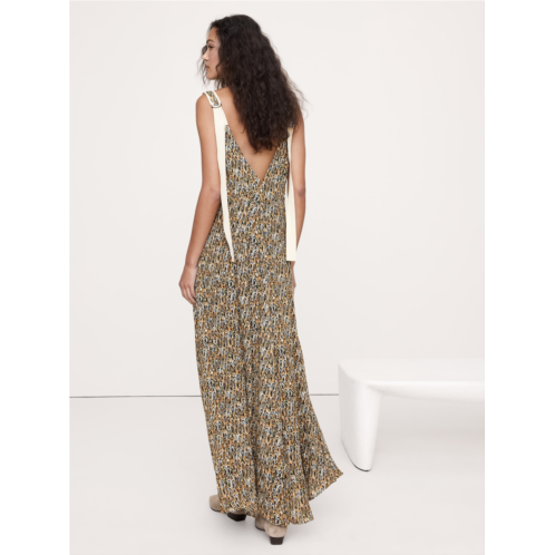 Bananarepublic Pintuck Maxi Dress