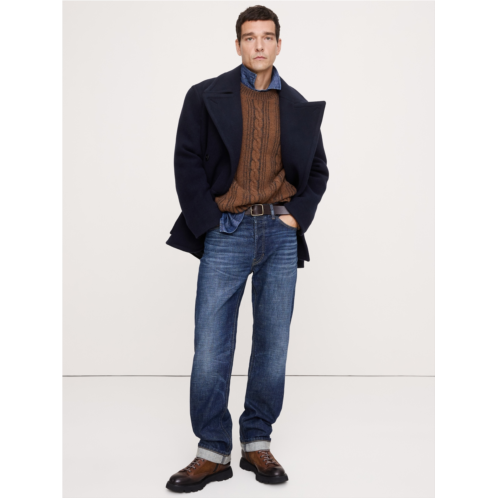 Bananarepublic Italian Melton Peacoat
