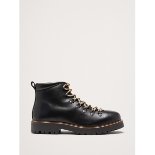 Bananarepublic Burnished Leather Alpine Boot