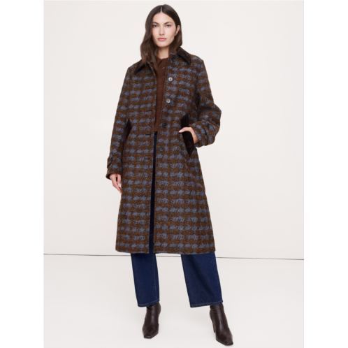 Bananarepublic Italian Jacquard Overcoat