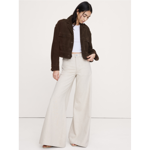 Bananarepublic Archive Reissue Suede Double Pocket Jacket