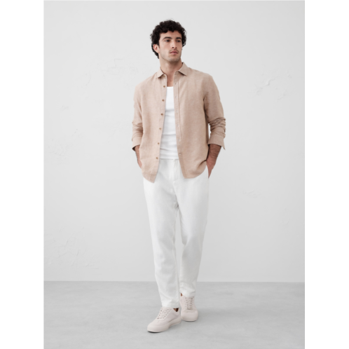 bananarepublic Athletic Linen-Blend Pant