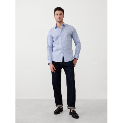 bananarepublic Slim-Fit Untucked Dress Shirt