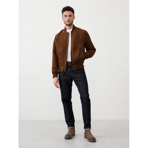 bananarepublic Vegan Suede Bomber