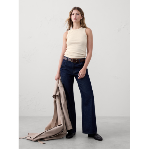 bananarepublic Ribbed Racer Tank