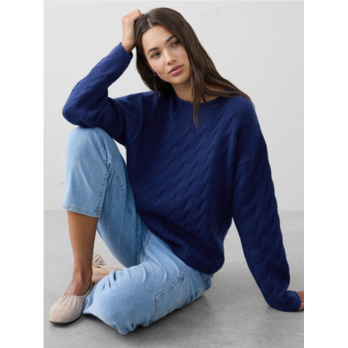 bananarepublic Cable Roll-Neck Sweater