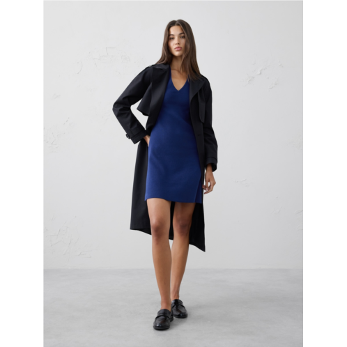 bananarepublic Cap-Sleeve Sweater Mini Dress
