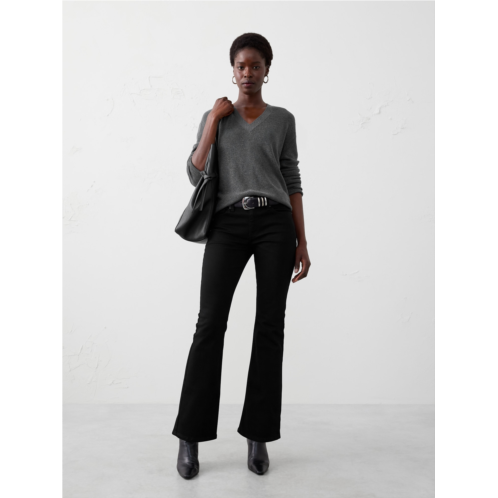 bananarepublic Kick Flare Mid-Rise Jean