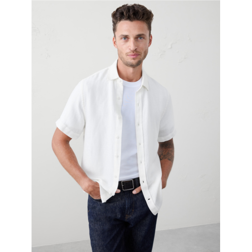 bananarepublic Slim-Fit Linen-Blend Shirt