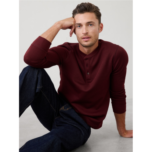 bananarepublic Waffle Knit Henley