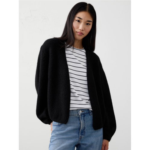 bananarepublic Brushed Cozy Open-Front Cardigan Sweater