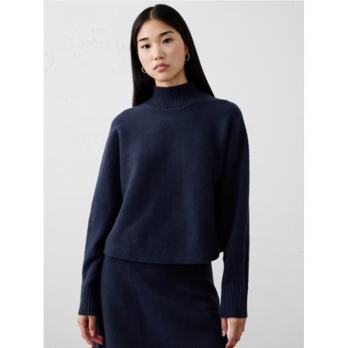 bananarepublic Oversized Ribbed Cropped Sweater