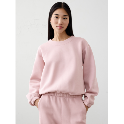 bananarepublic Knit High-Neck Sweatshirt
