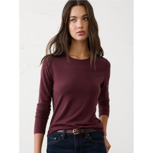 bananarepublic Timeless Long-Sleeve Crew-Neck T-Shirt