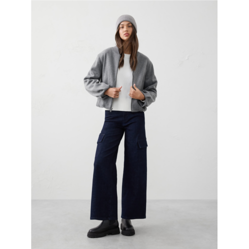 bananarepublic Brushed Bomber Jacket