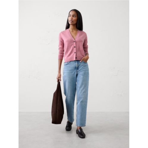 bananarepublic Merino-Cashmere Blend Cardigan Sweater