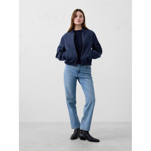 bananarepublic Brushed Bomber Jacket
