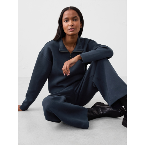 bananarepublic Knit Quarter-Zip Sweatshirt