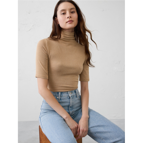 bananarepublic Soft Luxe Turtleneck Top