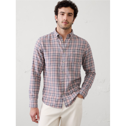 bananarepublic Standard-Fit Textured Shirt