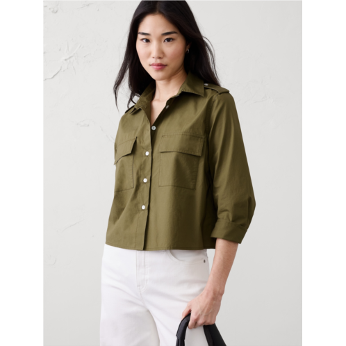 bananarepublic Poplin Utility Shirt