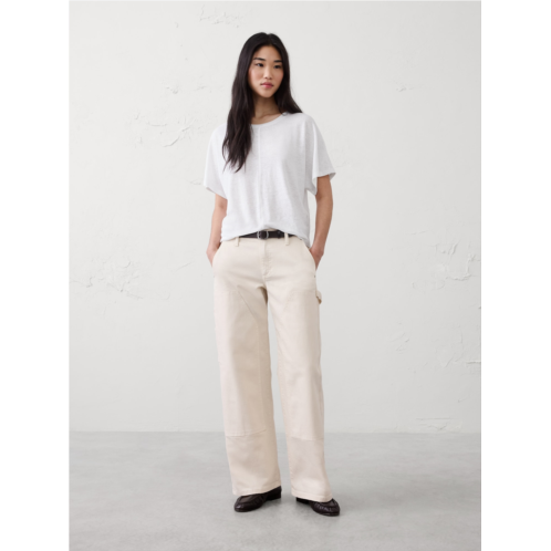 bananarepublic Linen-Blend Dolman-Sleeve T-Shirt