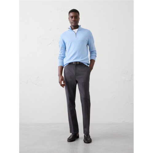 bananarepublic Merino Wool Quarter-Zip Sweater