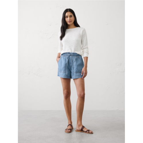 bananarepublic Mid-Rise Summerweight Denim Pull-On Short