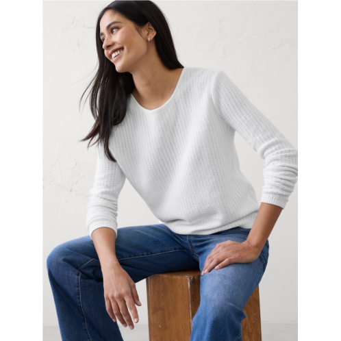 bananarepublic Open Stitch Tie-Back Sweater