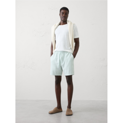 bananarepublic Standard-Fit 7 Linen-Blend Deck Short