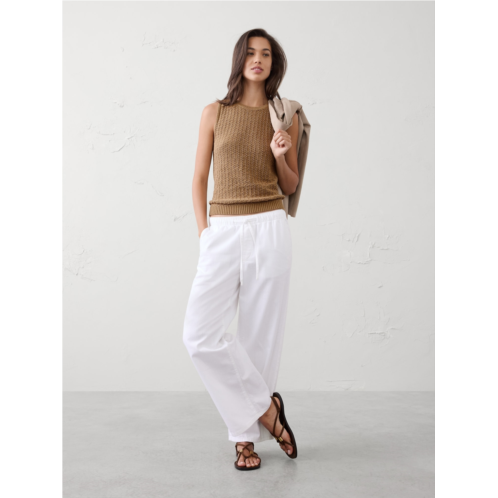 bananarepublic Cotton-Blend Textured Sweater Tank