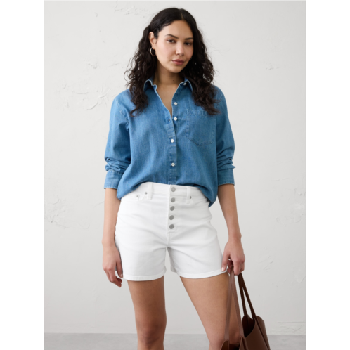 bananarepublic High-Rise Denim Short
