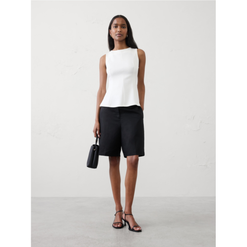 bananarepublic Soft Touch Peplum-Hem Top