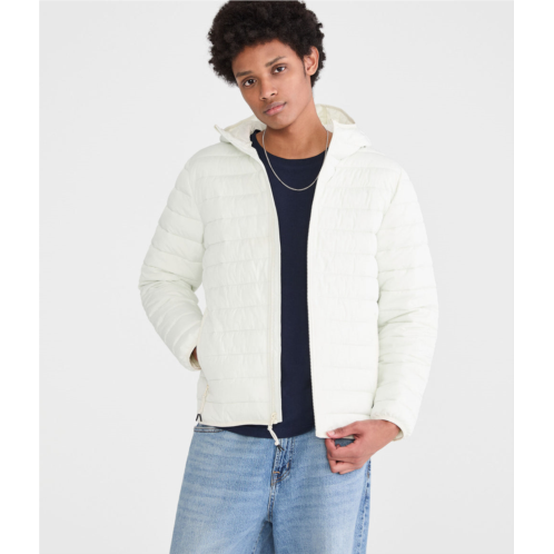 Aeropostale hooded midweight puffer jacket