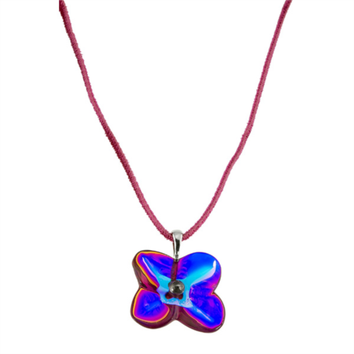 Baccarat Pink Crystal Pendant