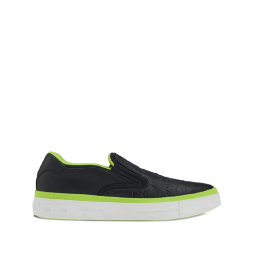Ferragamo Mens Black Sneakers US Size 5.5
