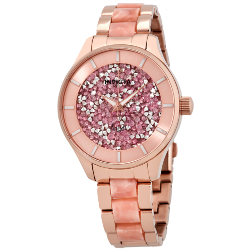 Invicta Angel Rose Dial Ladies Watch