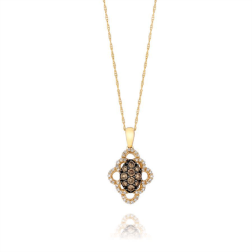 Le Vian Ladies Chocolate And Honey Necklaces set in 14K Honey Gold